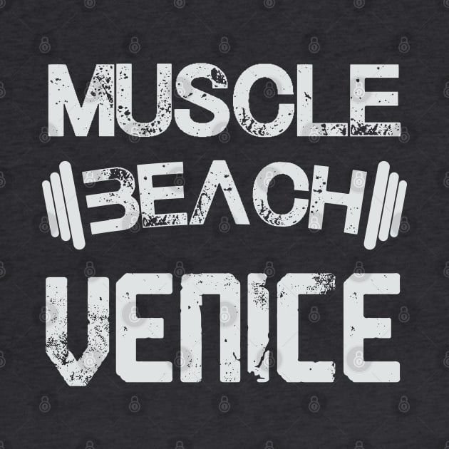 Muscle beach - Venice - California (light lettering) by ArteriaMix